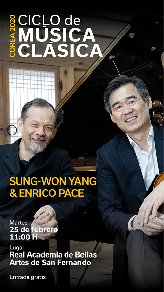 Concierto Yang Sungwon Enrico Pace