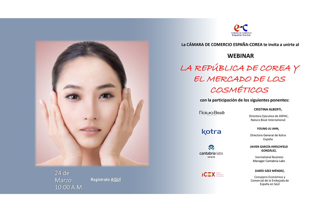 Market knowledge and integration as conclusions of the Cosmetics Webinar between companies in the sector and institutions